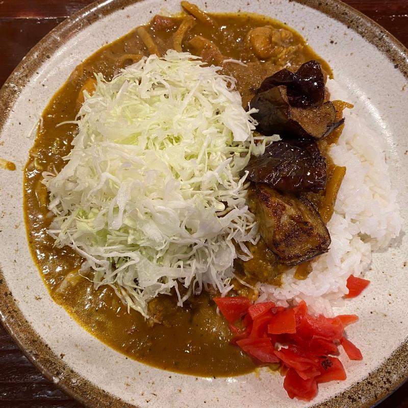 スパイシーカレー　並盛(焼鳥ことぶき )