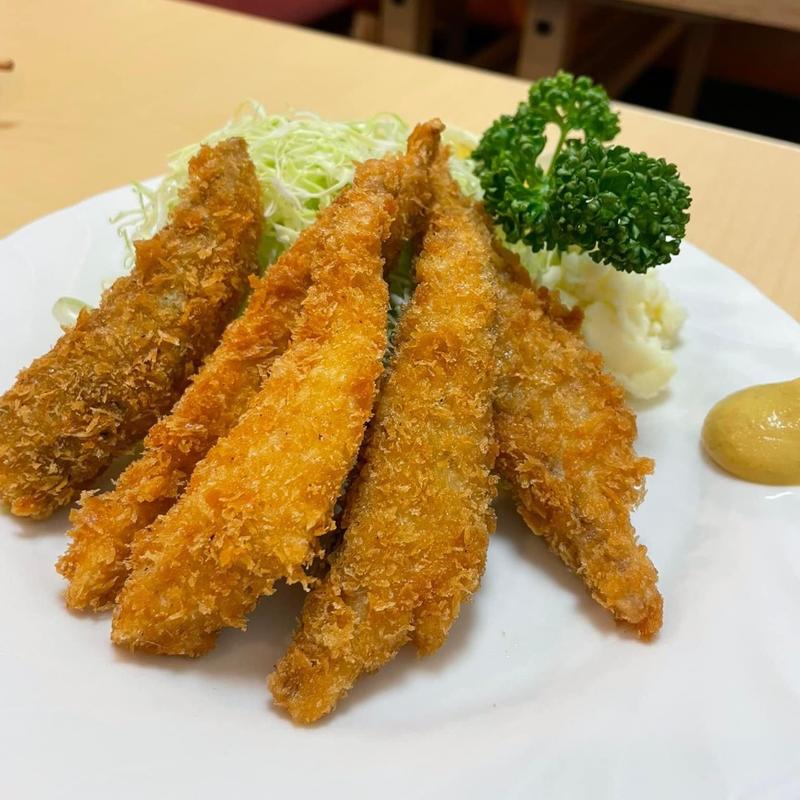 地あじのフライ(わくい亭)
