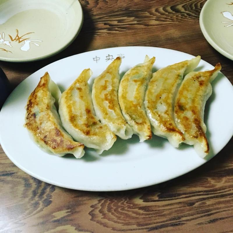 自家製焼き餃子(鶴亀)