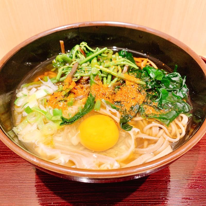 山菜蕎麦(やなぎ庵 )