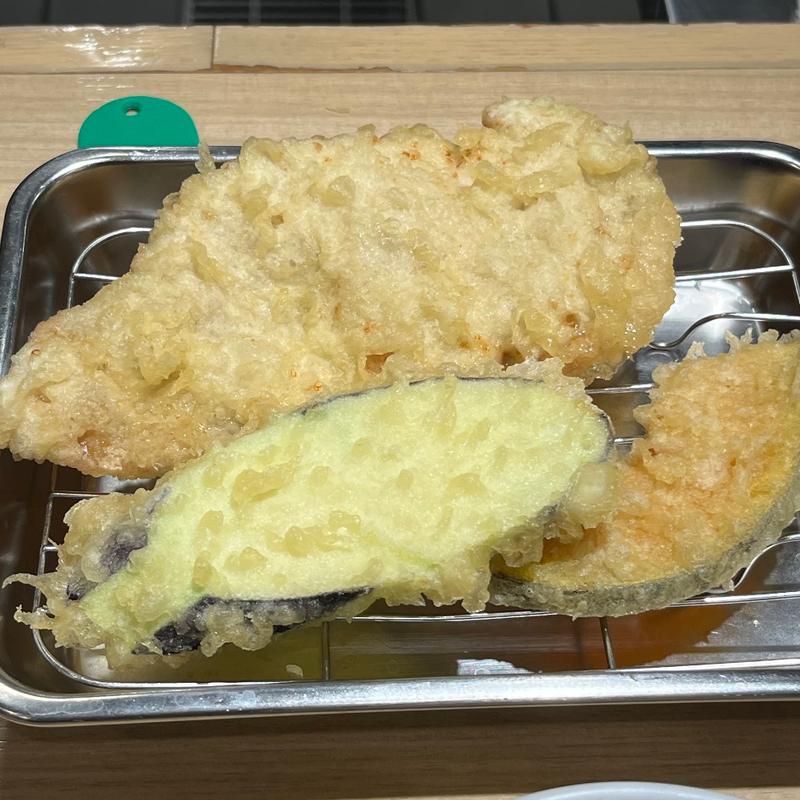天ぷら定食(天婦羅処ひらお 大名店)