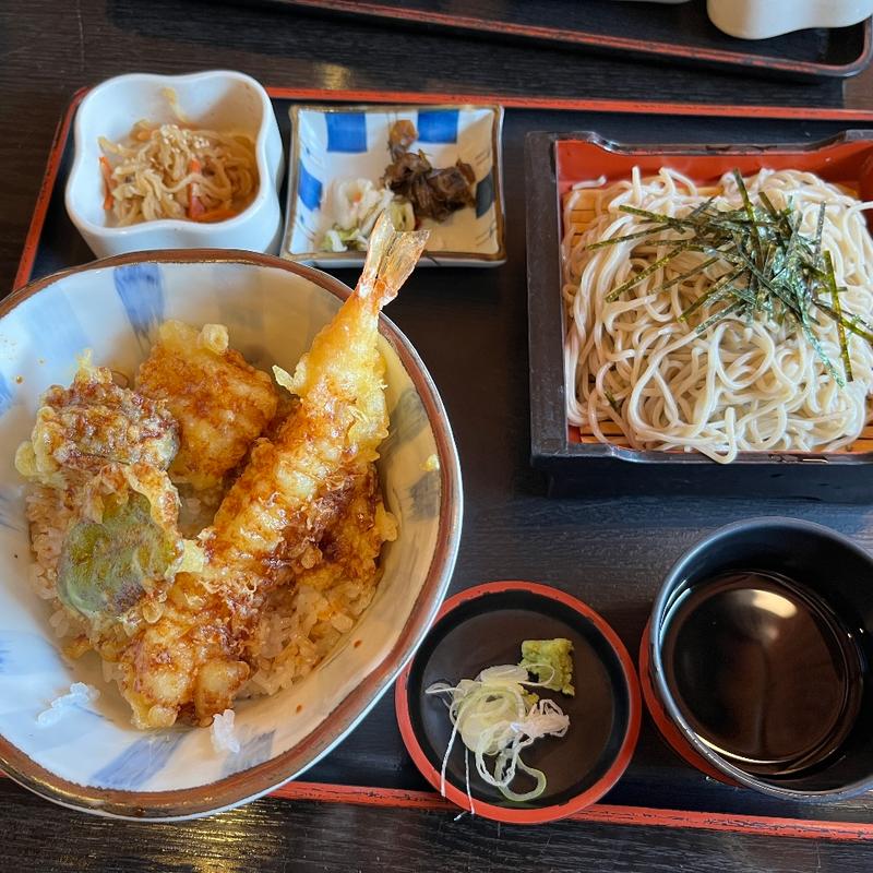 天丼ランチ(八郎治 安食本店 （はちろうじ）)