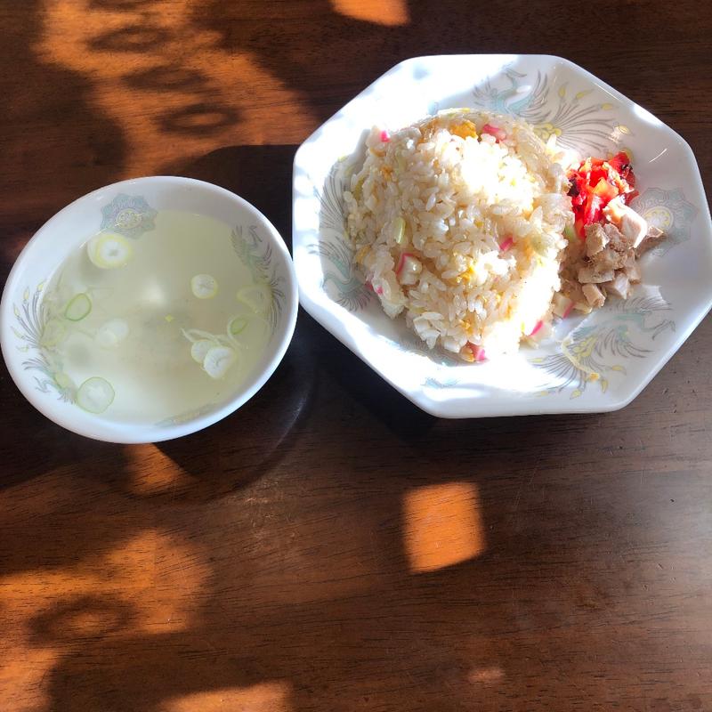 半チャーハン(手打ちラーメン 恒)