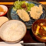 あじフライ定食