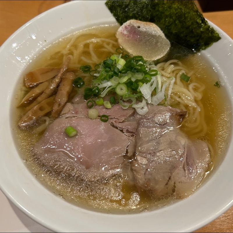 鶏出汁しおらーめん(麺屋 すずらん)