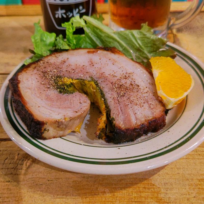 オレンジ香るポルケッタ(チャコールスタンド野毛)