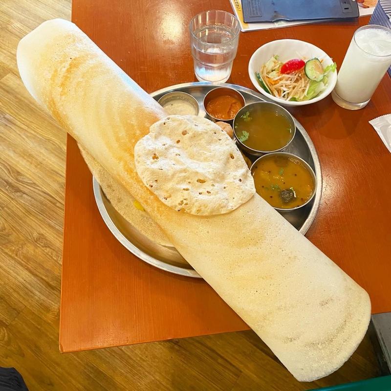 HOLIDAY SPECIAL LUNCH B.ドーサセット(スパイスマジック カルカッタ 南口店)