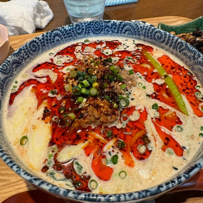 胡麻坦々きしめん(うら銀座くらぶ)