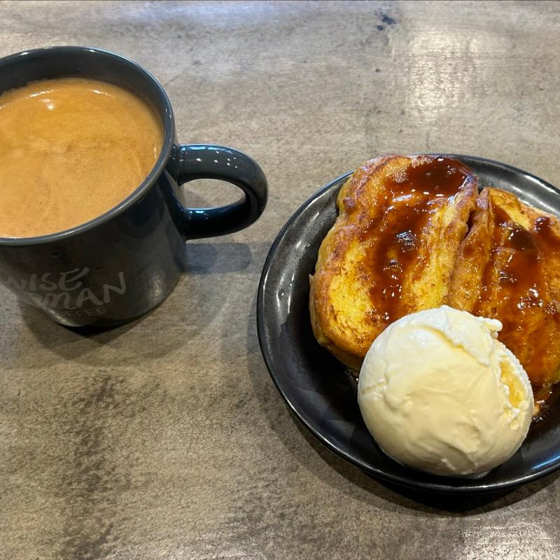 フレンチトースト(WISE MAN COFFEE 本店)