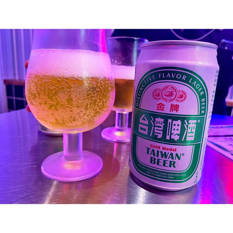台湾ビール　缶(大衆食堂ぬ。)