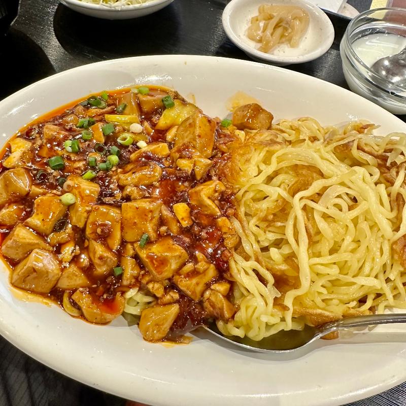 麻婆豆腐焼そば(新天地)