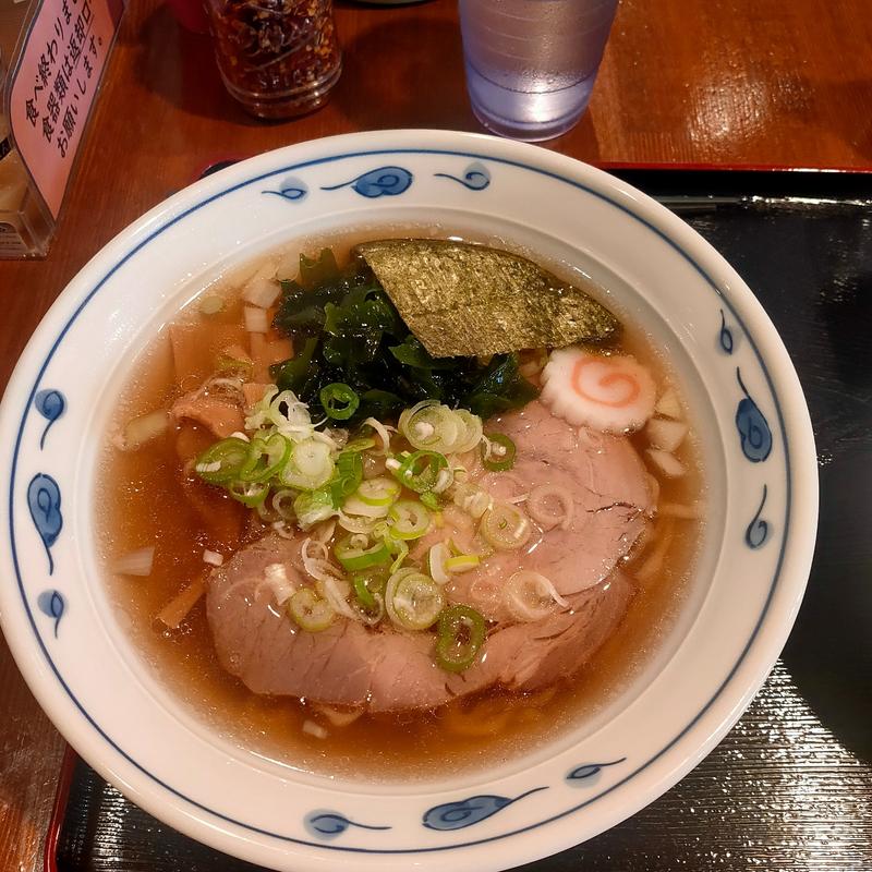 朝ラーしょうゆ(自家製麺専門店 マタタビ商店)