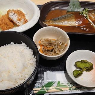鯖の味噌煮定食(豊洲市場 さかな酒場 魚星 阪急大井町ガーデン店)