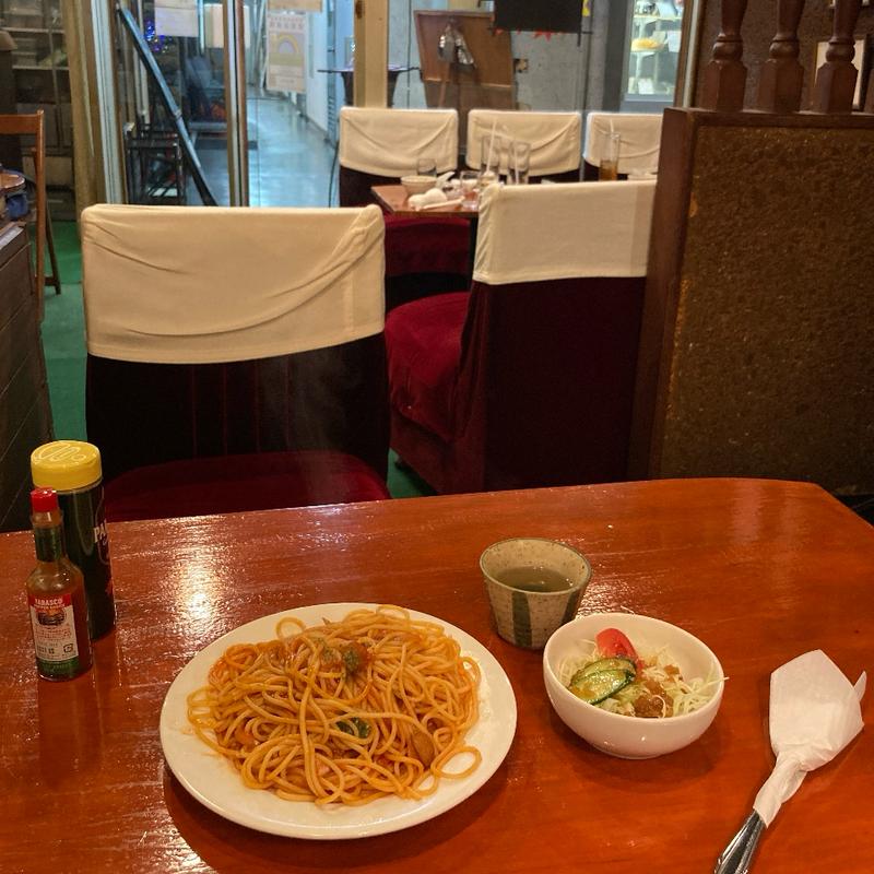 ナポリタン セット(喫茶ダリ)