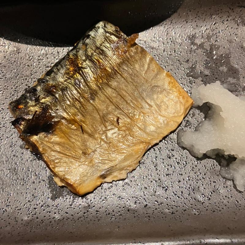 塩サバ(蕎麦切り くろ)