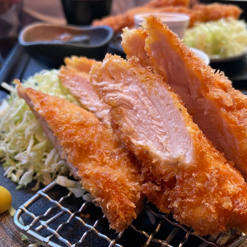 ささみカツ定食(天空の月 渋谷 （隠れ家個室ダイニング）)