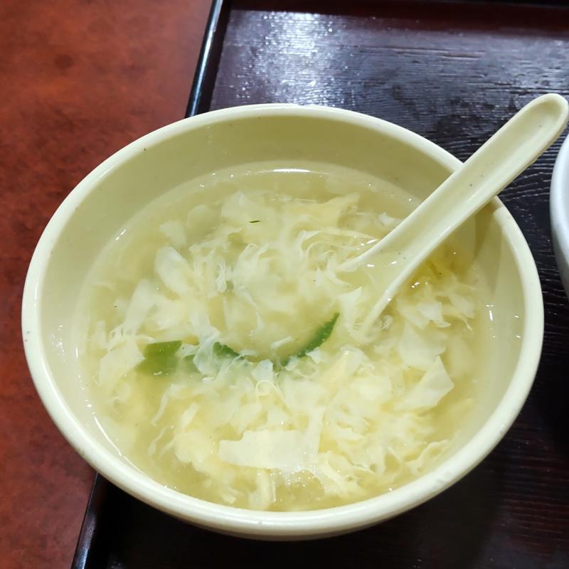 チャーハンスープ(晴々飯店 （セイセイハンテン）)