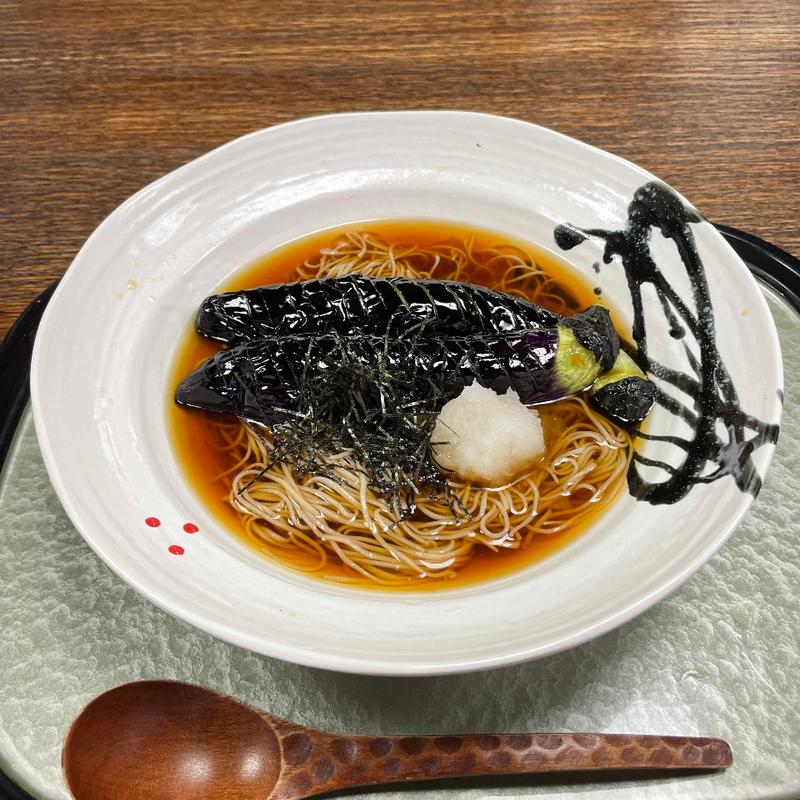 揚げ茄子ぶっかけ(古拙)