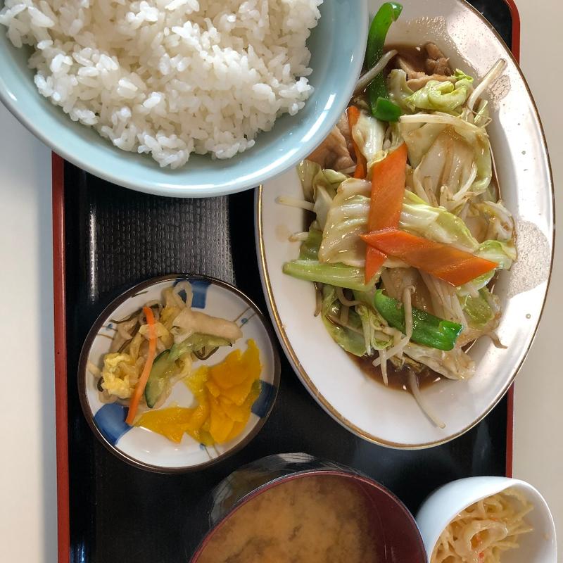 野菜炒め定食(北京亭 本店 （ペキンテイ）)