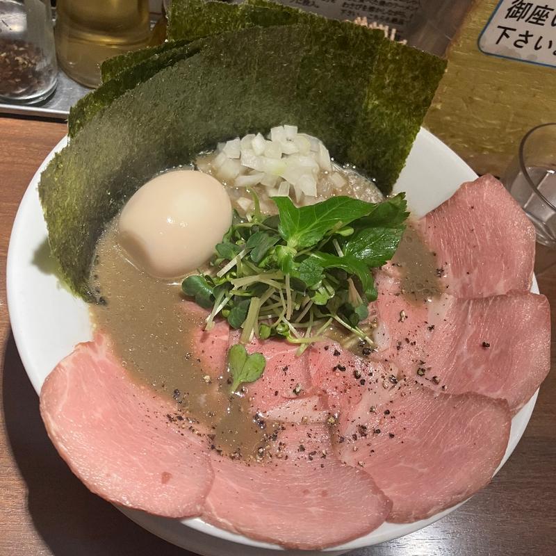 濃厚烏賊煮干具だくさん特製中華そば(醤油)(ねむ瑠 )