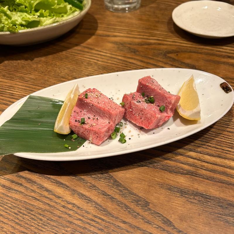 特上タン塩(炭火庭)