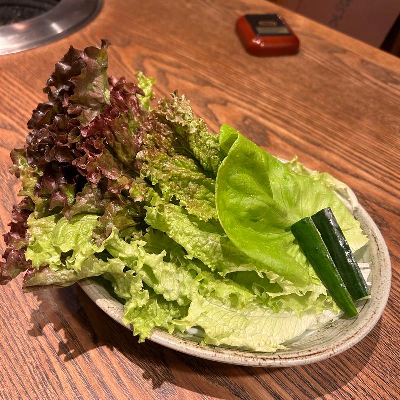 サンチュ(炭火庭)