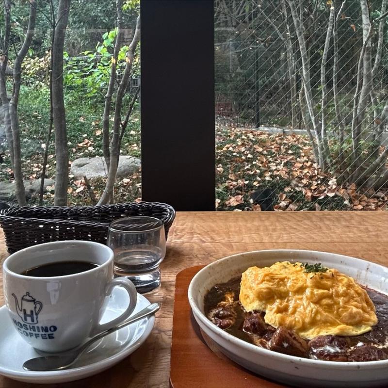 ビーフシチューオムライスドリア(星乃珈琲店 南大沢店)