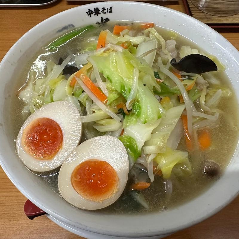 野菜タンメン(中華そば 半ざわ)