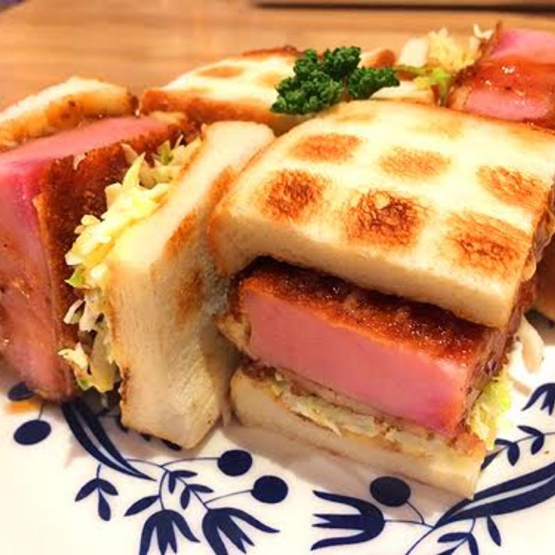 ハムカツサンド(ペリカンカフェ)