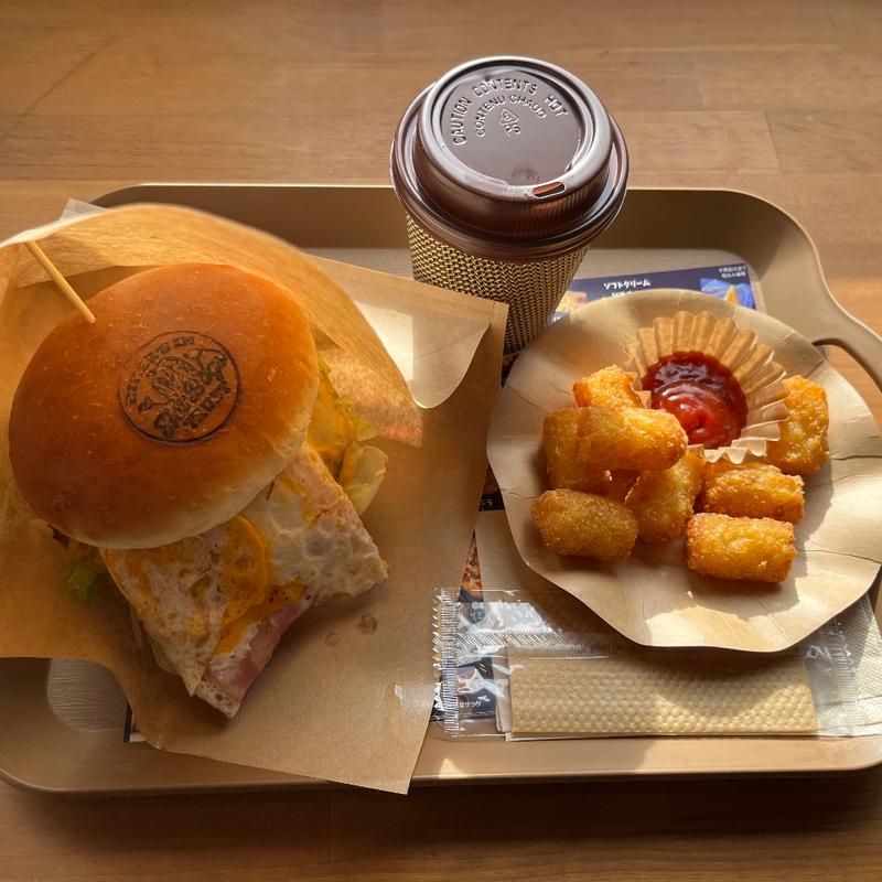 ベーコンエッグバーガー(Bikers in TRUST)