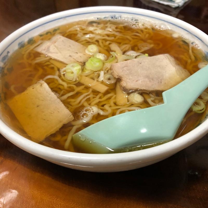 中華そば　普通盛り(ちどり食堂 )