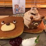 くまのホットケーキ くまサンド(henteco〜森の洋菓子店)