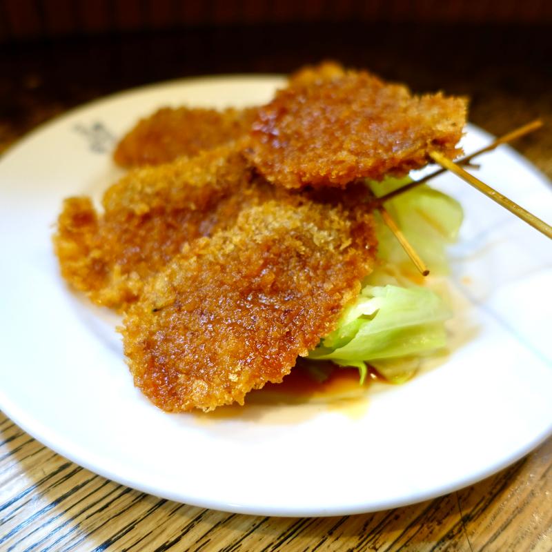 串カツ5本(明治軒 （メイジケン）)