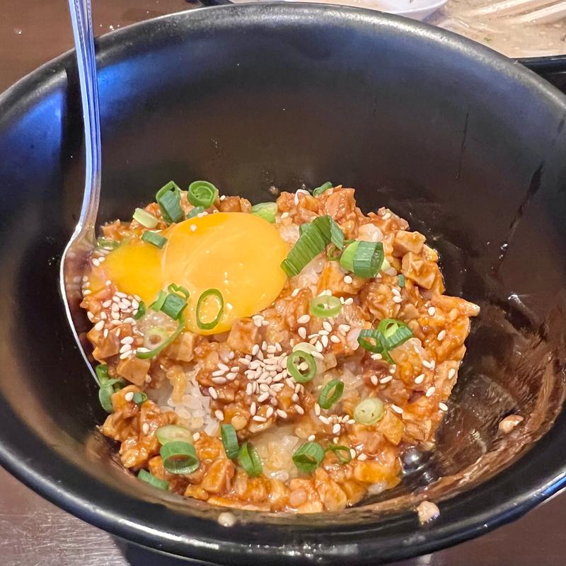 チャーシュー丼セット（白ラーメン）(一杉 （ヒトスギ）)