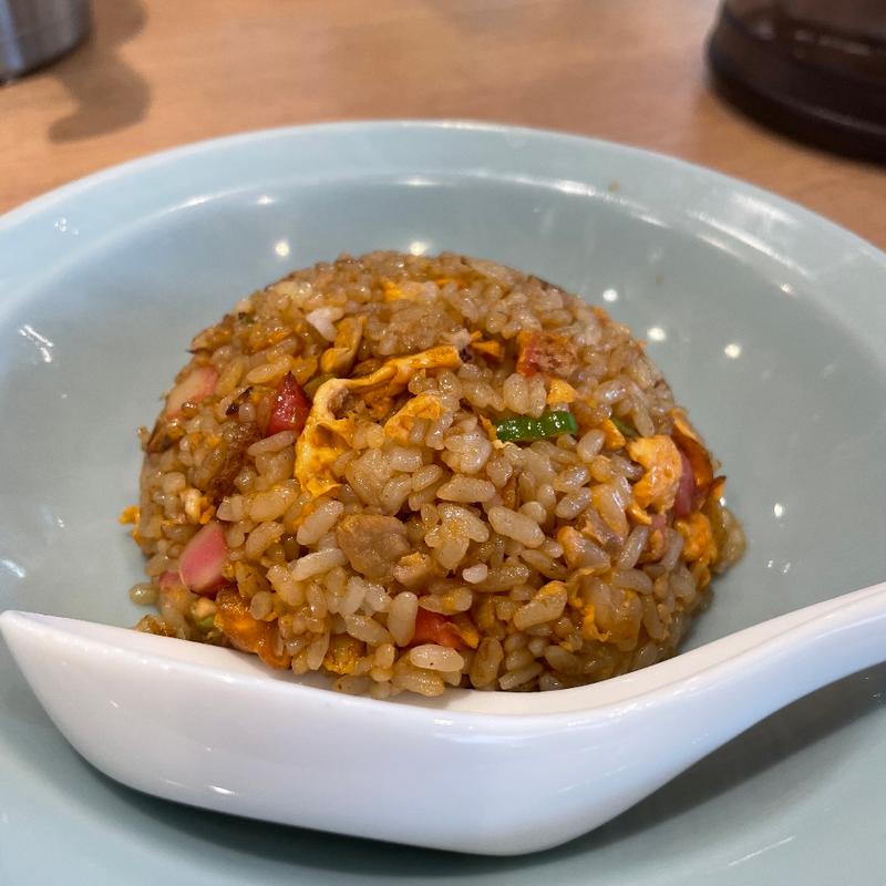 半チャーハン(らぁ麺　はやし田　味の素スタジアム店)