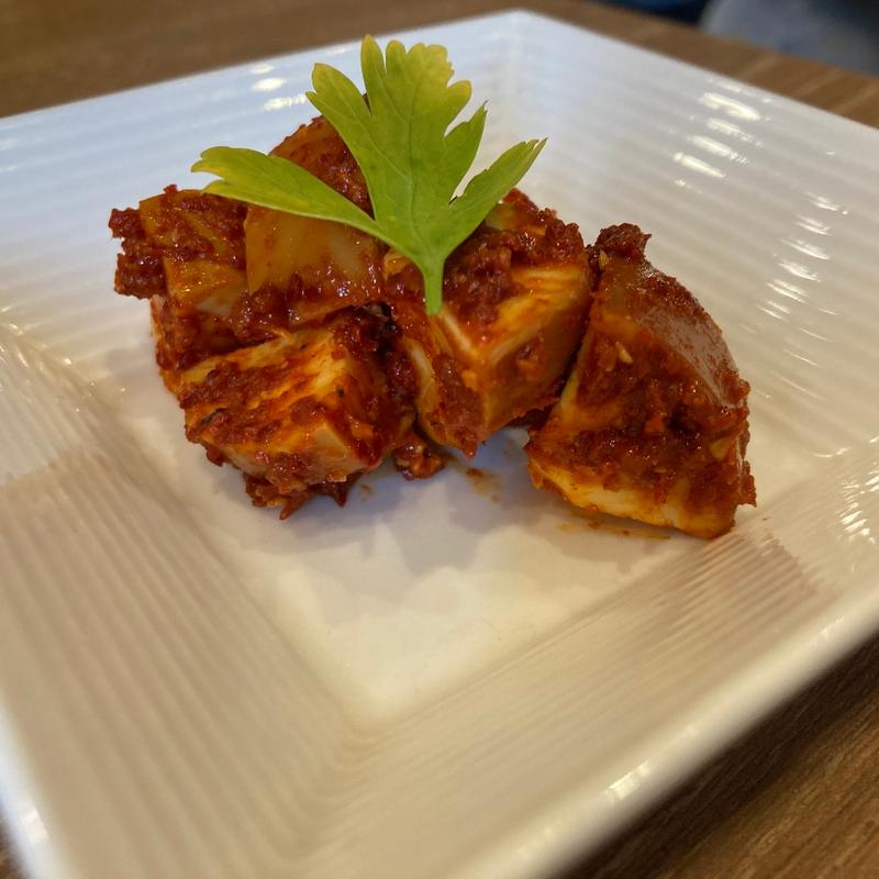 燻チーズのキムチ漬け(日式飲茶 点心の気持ち)