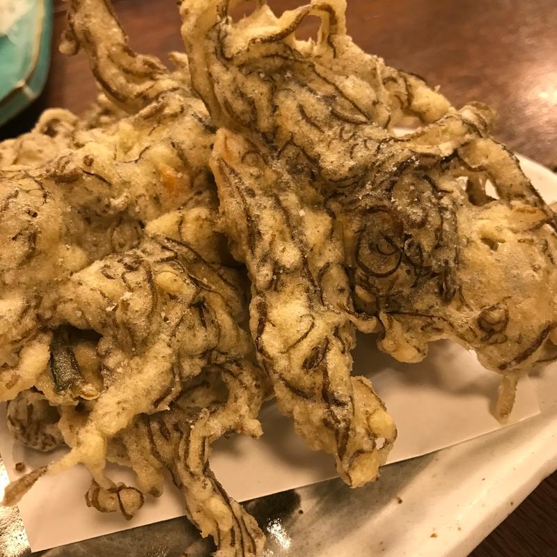 もずくの天ぷら(海鮮居酒屋 ちゅらさん亭)