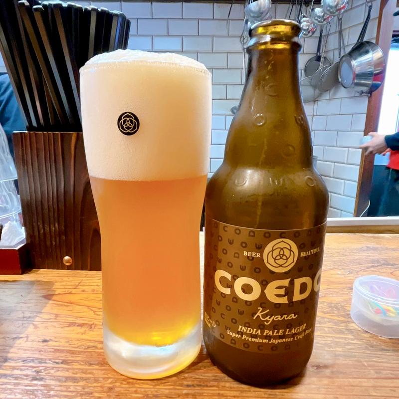 COEDOビール伽羅Kyara(ラーメン屋 トイ・ボックス)
