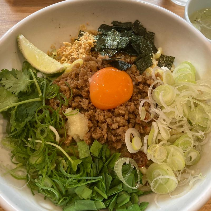 新台湾まぜそば(まぜそば 凜々亭 郡山本店 )