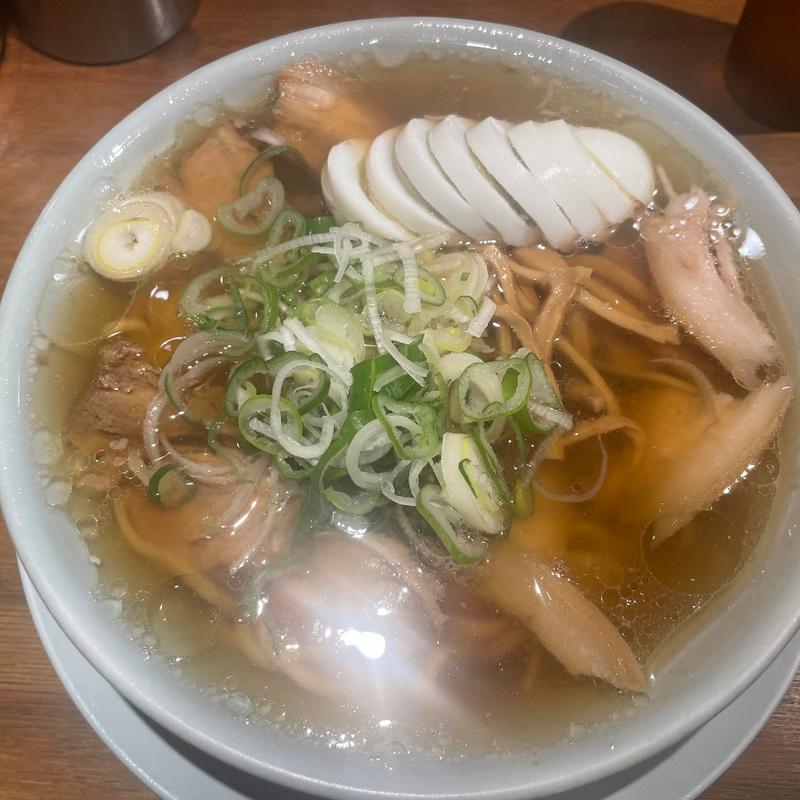 中華そば：茹で卵(えっちゃんラーメン。)