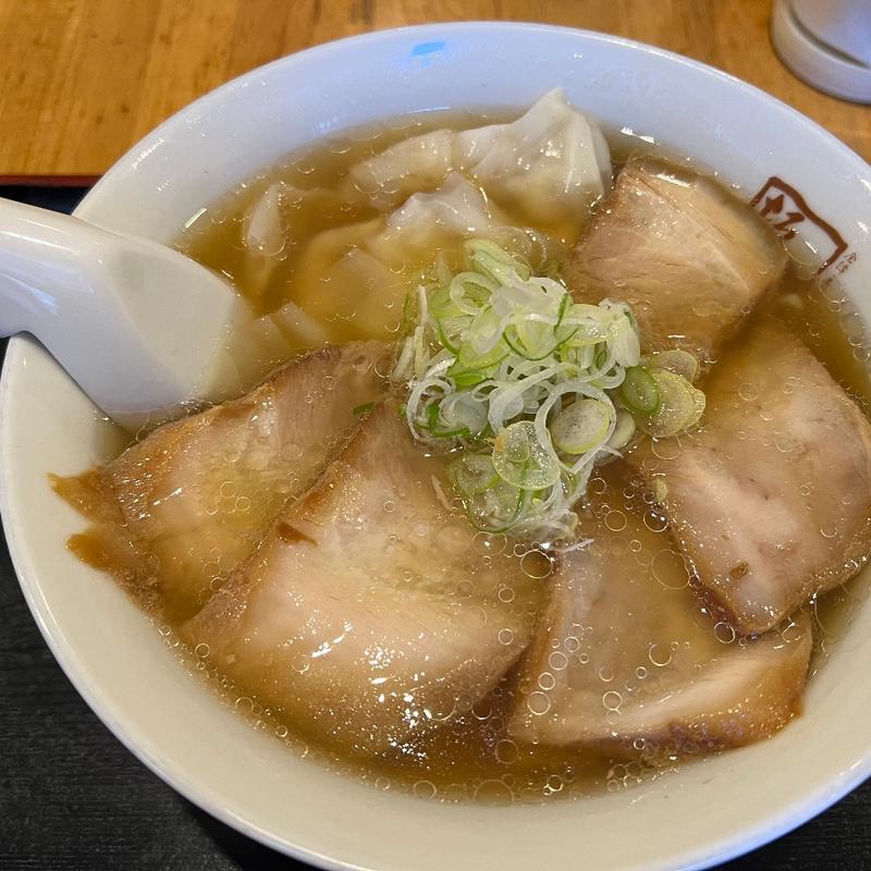 喜多方わんたんラーメン(喜多方ラーメン 坂内 歌舞伎町店)