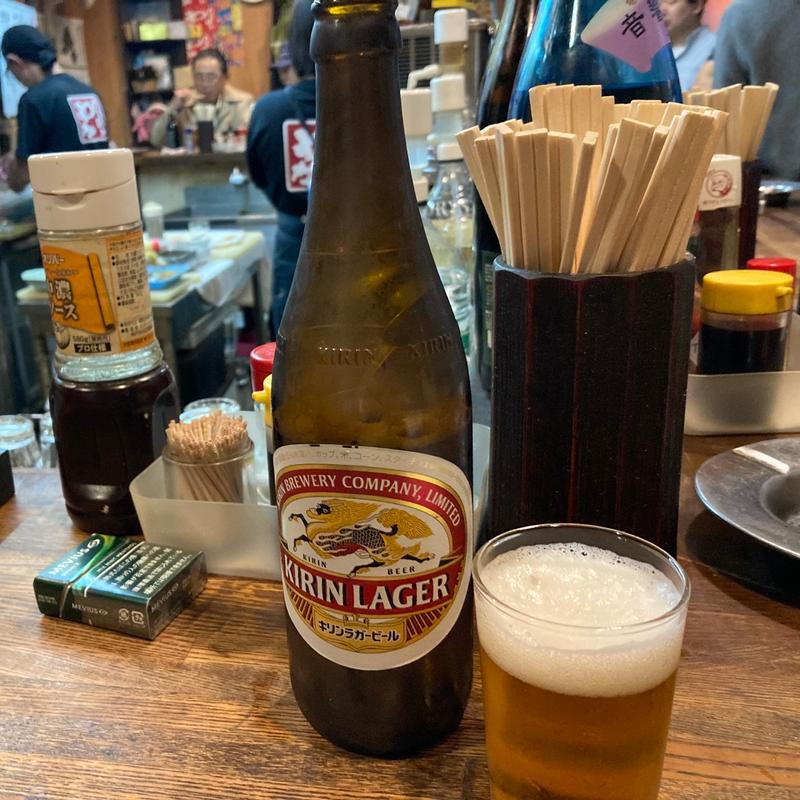 キリンラガー中瓶(わか)