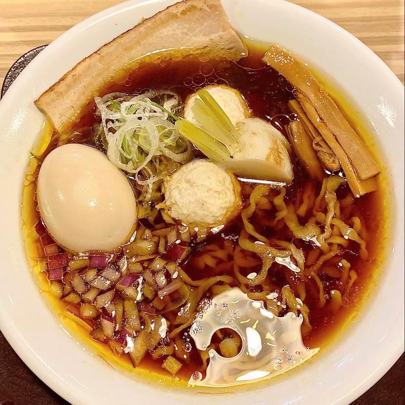 比内地鶏らぁ麺(らぁ麺 おかむら)