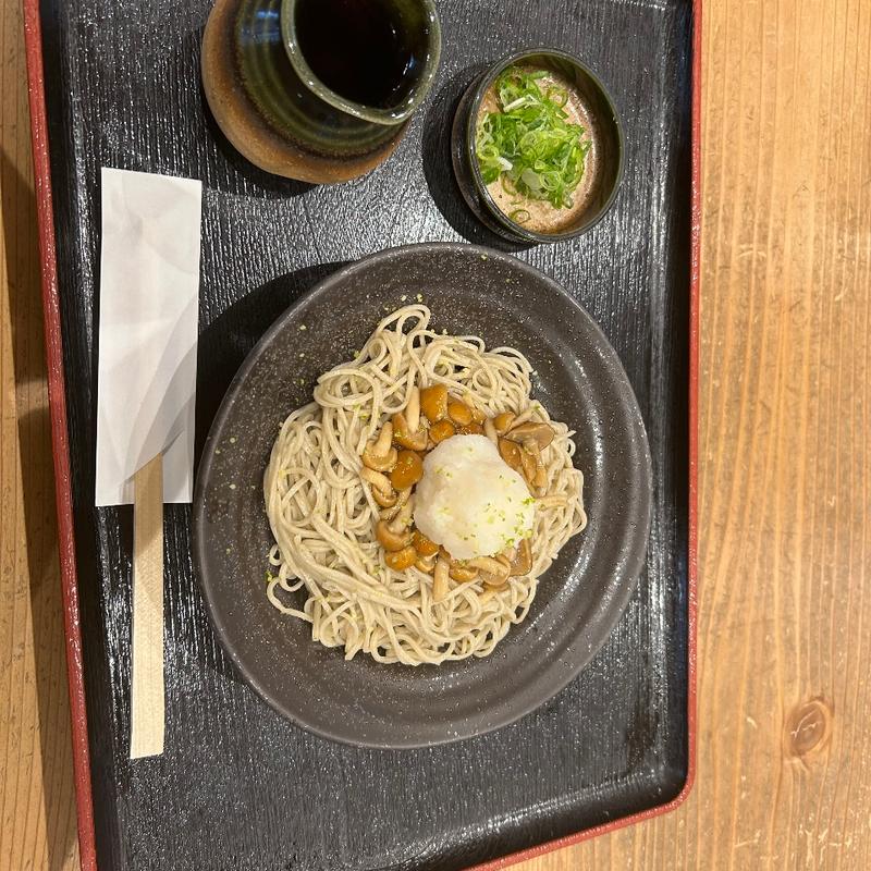 きのこおろしそば(行仙 （ぎょうぜん）)