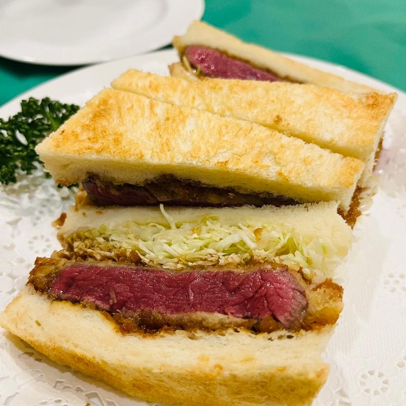 牛ヒレカツサンド(グリルグランド grill GRAND)