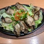 北海道産牡蠣の蒸し焼き