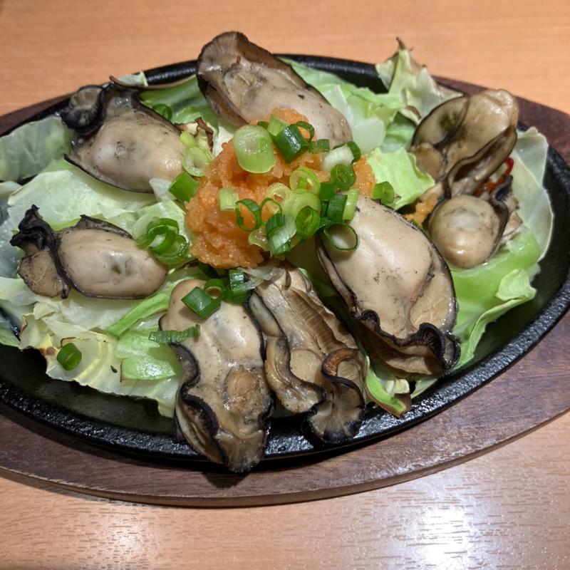 北海道産牡蠣の蒸し焼き(ヱビスバー 札幌アピア店 (YEBISU BAR Sapporo Apia))