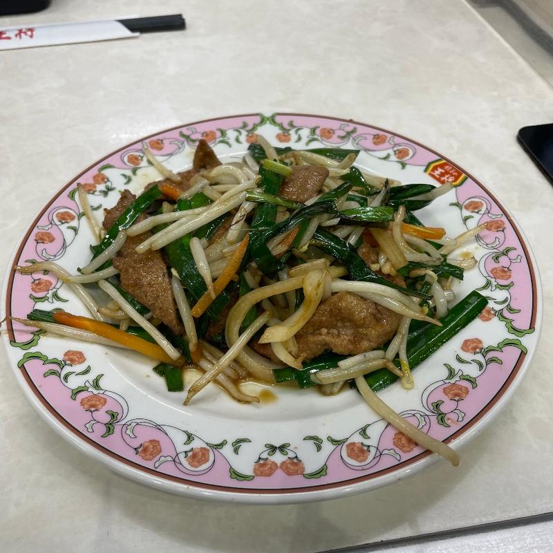 ニラレバ炒め(餃子の王将 豊明店)