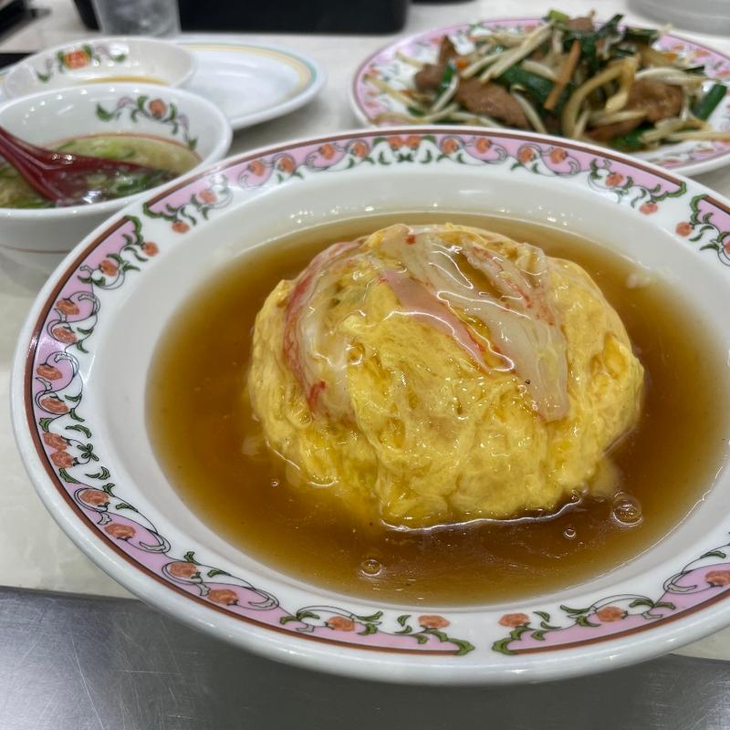 天津飯(餃子の王将 豊明店)