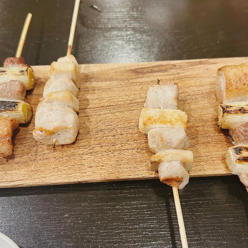 ジビエ串焼き(炭火串焼き 隠家)